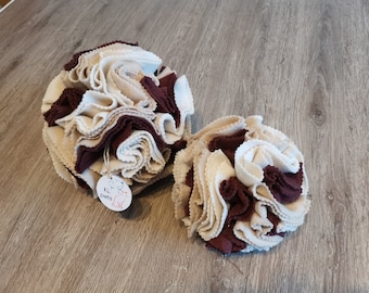 Schnüffelball Cappuccino, Schnüffelkugel, Schnüffelteppich, Schnüffelmatte, Intelligenzspielzeug für Hunde und Katzen, 16cm / 20cm Dm