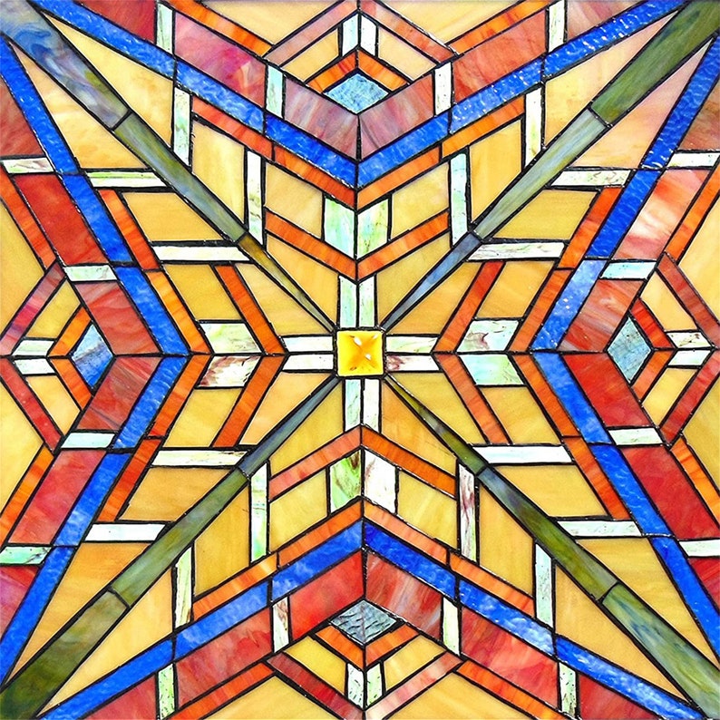 Custom Size Window Film Stained Glass Films Frosted Privacy Etsy