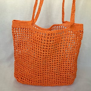 Tasche aus Papiergarn, Handgestrickte Tasche, Häkeltasche, Basttasche, Muttertagsgeschenk, Sommer frauen Tasche, Strohmaschentasche