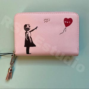 Cartera BANSKY Pintada a mano
