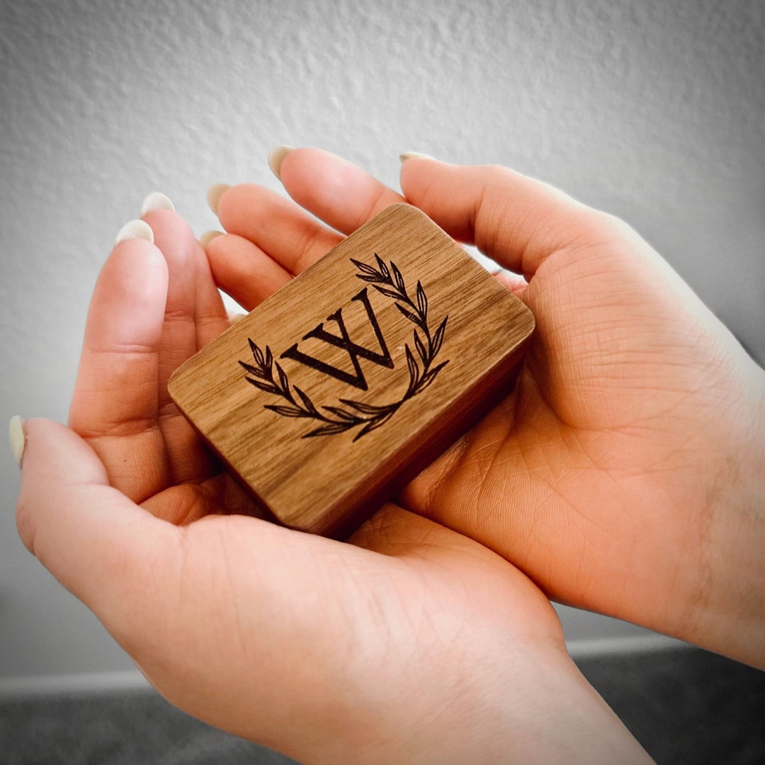 Personalized Wooden Ring Box - Engraved 'It Was Always You' Wedding Proposal Box