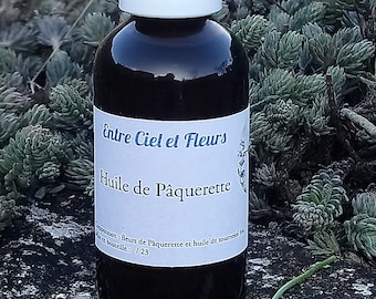 Huile de pâquerette (fleurs de pâquerette et huile de tournesol bio) 50ml