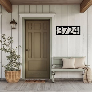 Metal House Number Sign, Custom House Number Sign, Metal Address Sign, Address Plaque Sign, Address Number Sign, Metal Address Numbers