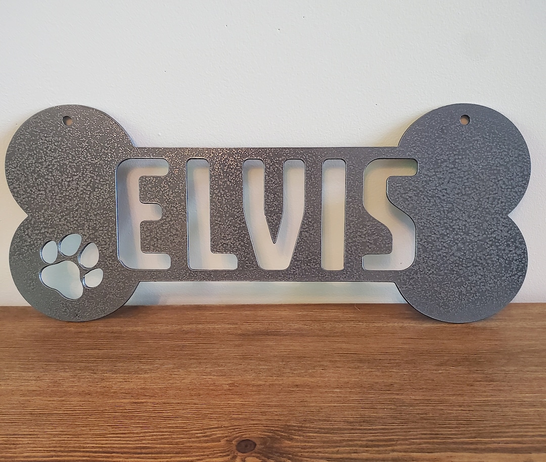 Pet Sign Pet Name Sign Pet Name Plate Custom Dog Name Sign Etsy
