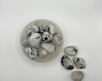 Moonstone polished tumble