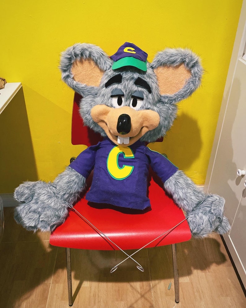 Chuck E. Cheese Puppet Etsy