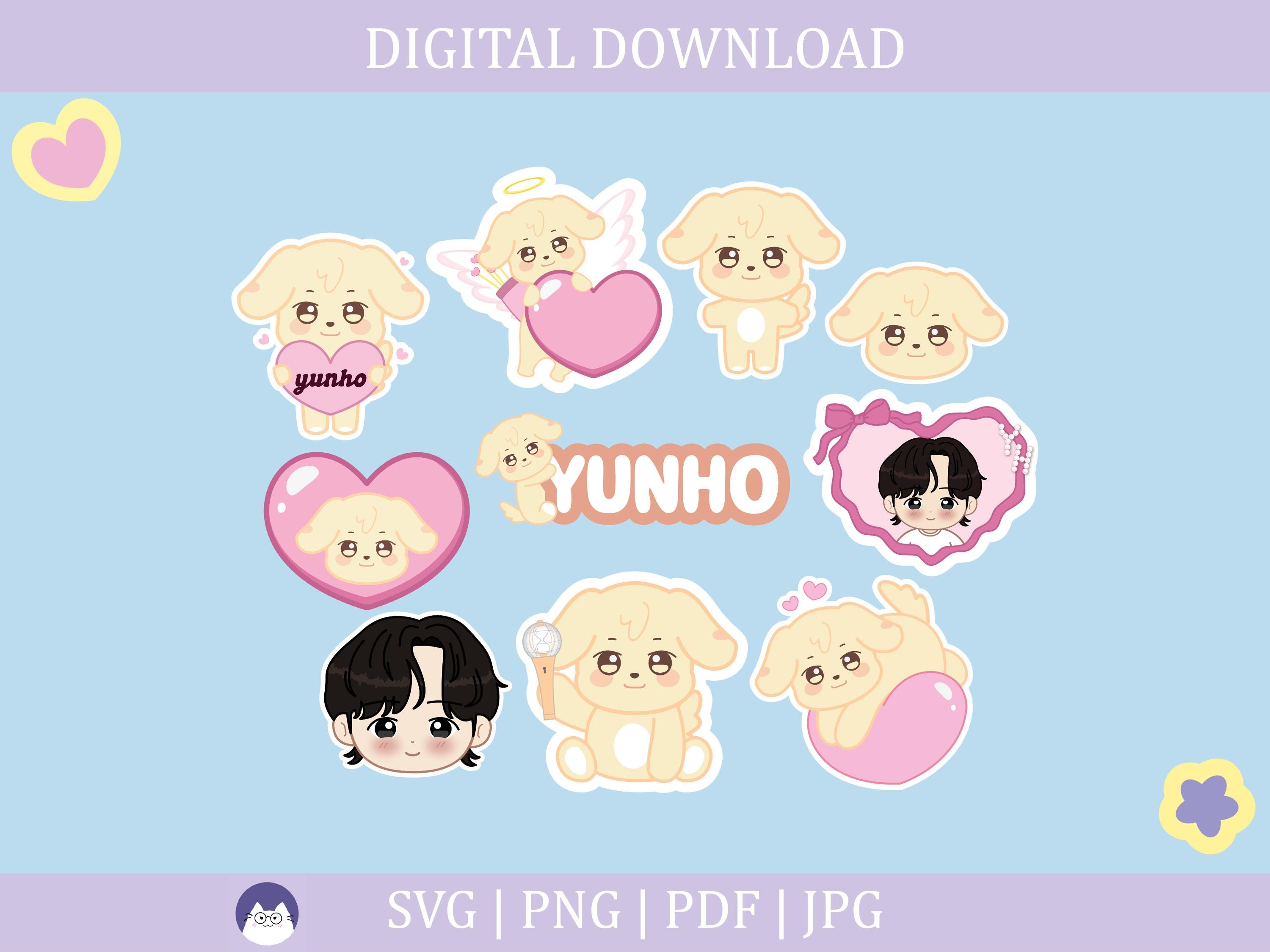 Yunho Tyudeongi Bundle | Ateez | Aniteez | Svg, Pdf, Png, Jpg