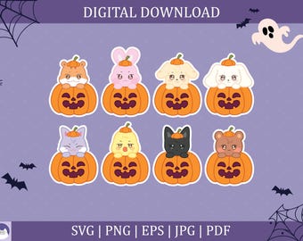 ATZ ハロウィン Aniteez クリップアート | PNG、透明な背景 | すぐに