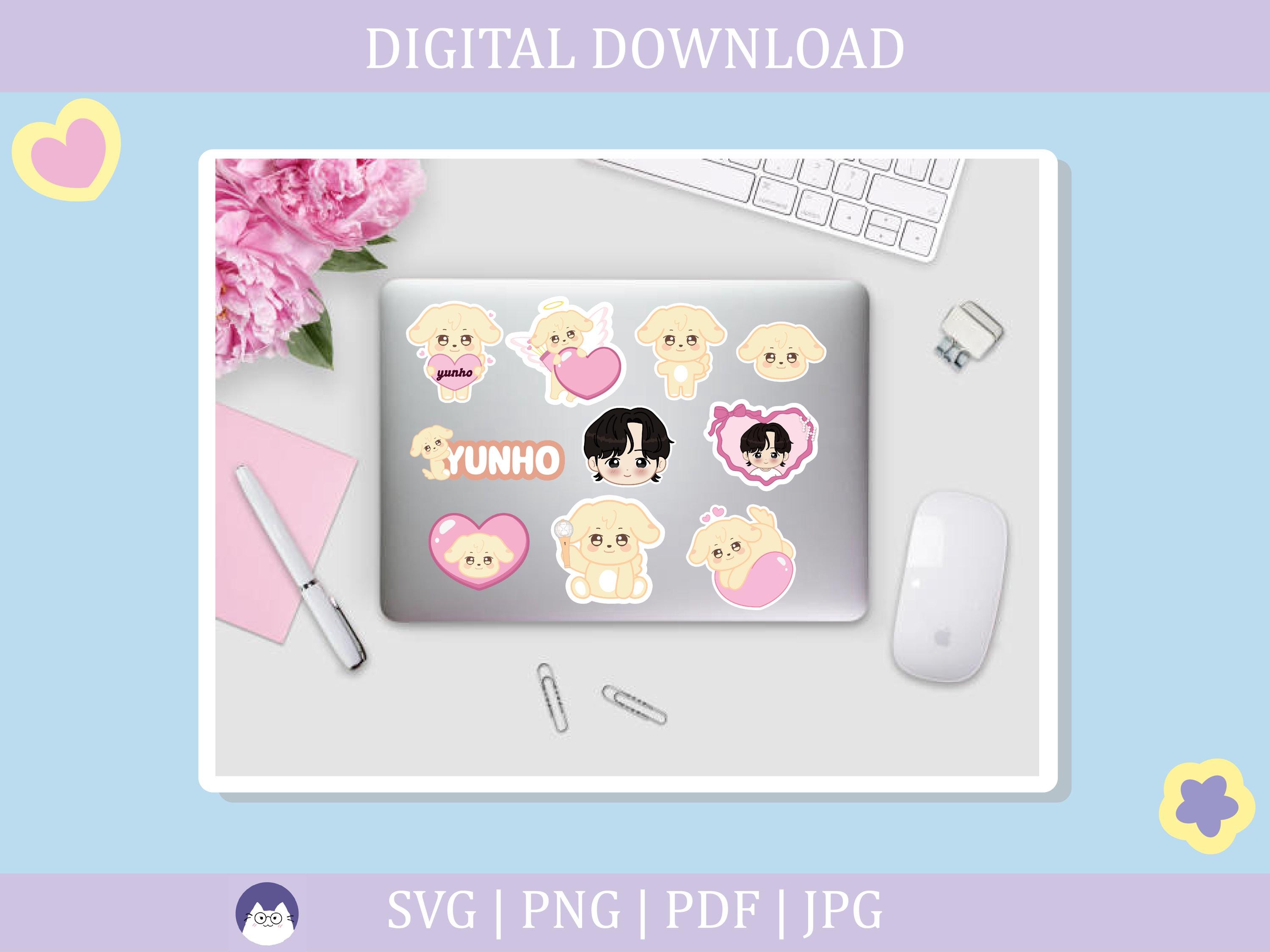 Yunho Tyudeongi Bundle | Ateez | Aniteez | Svg, Pdf, Png, Jpg