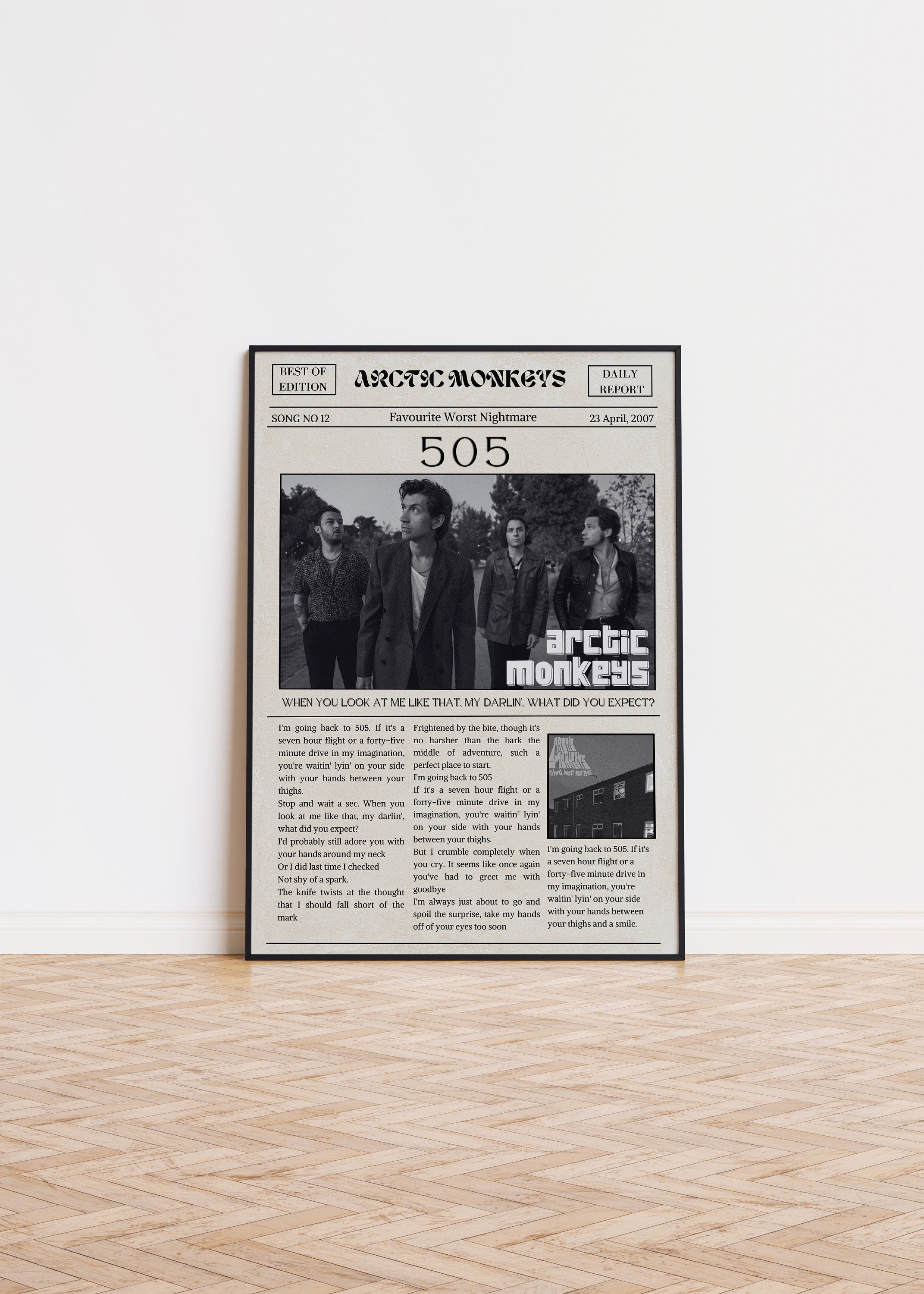 Arctic Monkeys Vintage Kraft Paper Poster Diy Wall Art For Home Decor ▻   ▻ Free Shipping ▻ Up to 70% OFF