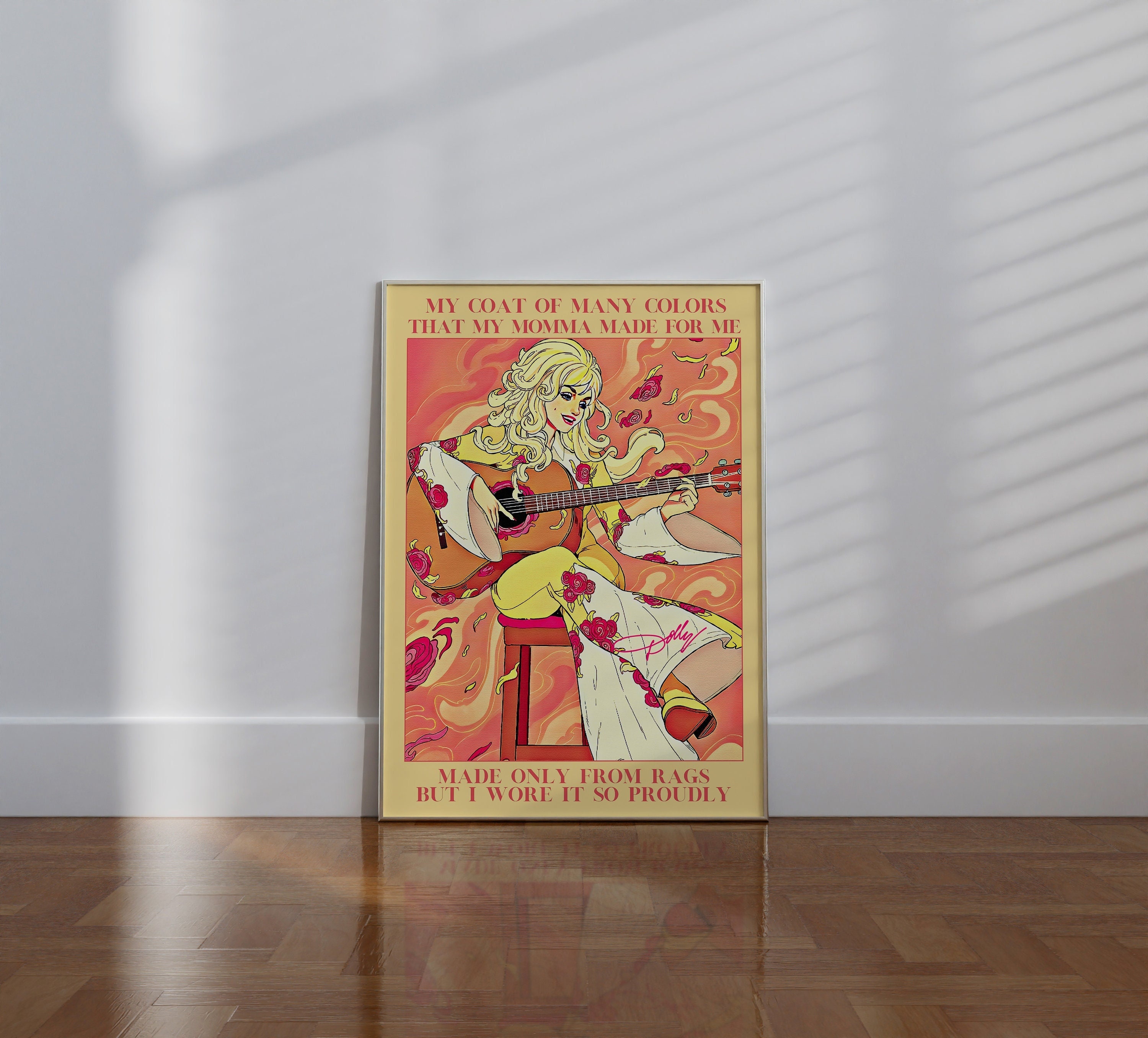 Dolly Parton Poster. Vintage Dolly Parton Poster