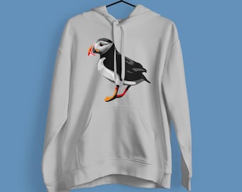 Puffin: Youth Fleece Hoodie-%100 Cotton