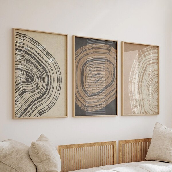 Tree Ring Wall Art - Etsy