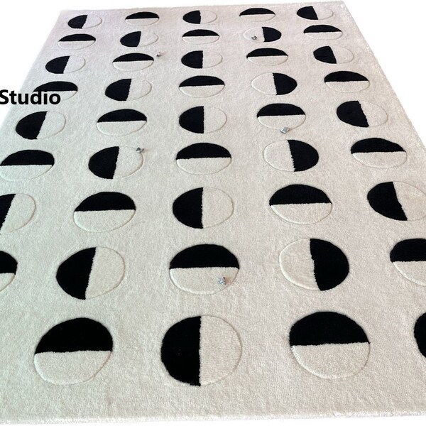 Half Moon Area Rug Etsy