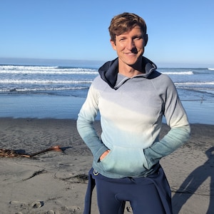 merino wool hoodie - Big Sur