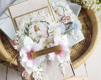 Première communion, souvenir de communion pour une fille