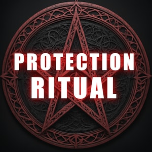 Magic Protection Ritual For Occult Attacks / Curse / Hex Witch Spell / Bad Luck / Dark Energies / Karmic Malediction