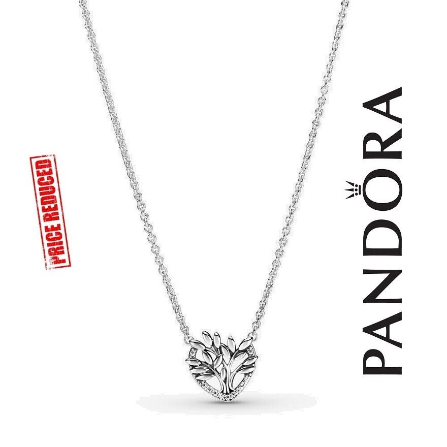 Pandora family sale tree heart necklace