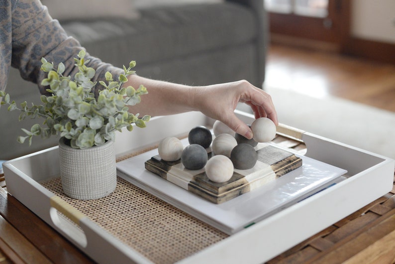 Tic tac toe board, Wooden Tic Tac Toe, Game for the family, Checkered Decor, Modern tabletop Game, Modern Game for decor, Housewarming Gift image 1