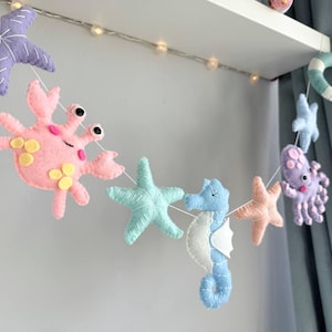 Ocean Banner – Custom Baby Garland – Nursery Decor & Baby Shower Gift