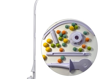 Baby Mobile Holder, Universal Wooden Crib Mobile Arm, Adjustable Nursery Mobile Stand, Mobile Hanger Attachment, Nursery Decor Accessory