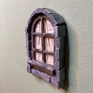 Brown gnome window