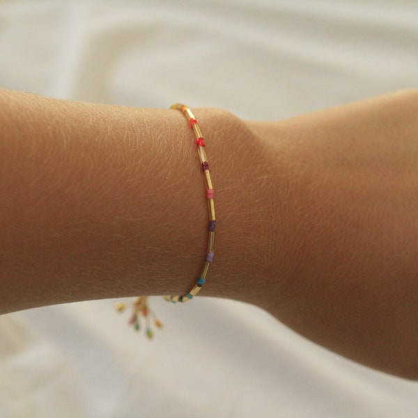 Rainbow Link Bracelet