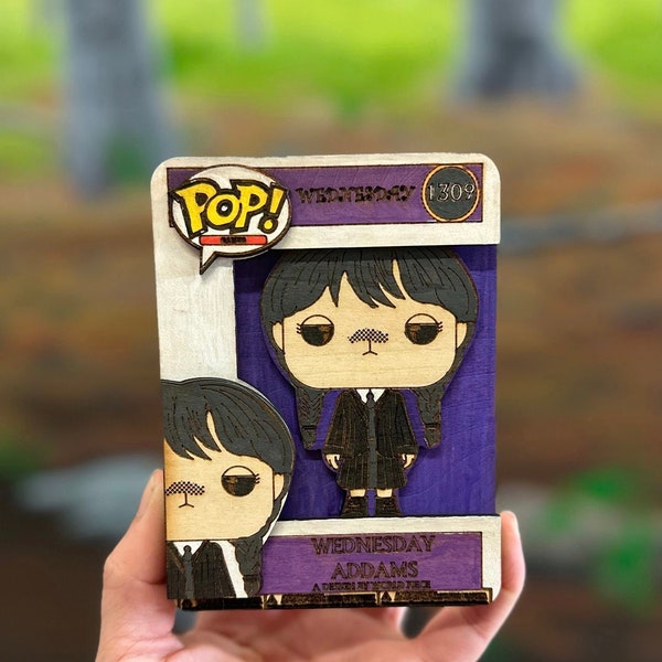 Funko Pop Goth Girl (Laser Design File)