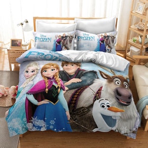 Frozen bed set queen deals