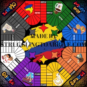 PDF Download: Colombian Parqués Board Game