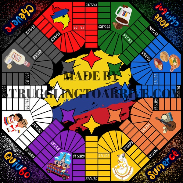 Pdf-download: Colombiaans bordspel Parqués