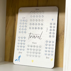 Push Pins voor houten wereldkaart, metalen push pins met print Transports voor houten wereldkaart kunst aan de muur, appartement decor, muur decor, reiskaart