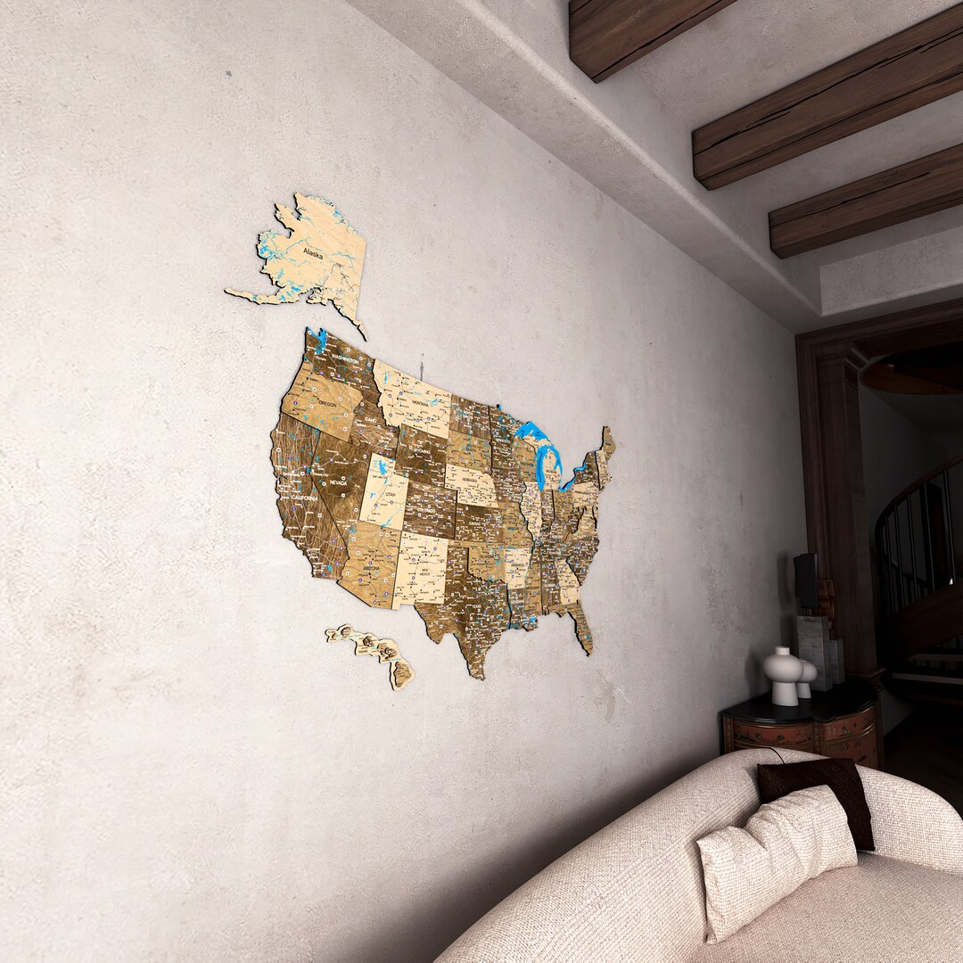 Wooden Wall Map of America Home - Il 1080xN.4740226395 1in9