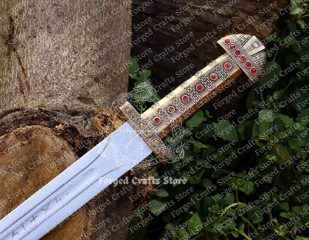 Hand Forged King Ragnar Lothbrok, Long Sword Art Online Battle Ready ...