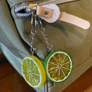 Lemon Lime Small Clip Bag