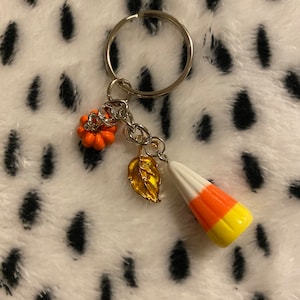 Candy Corn Keychain