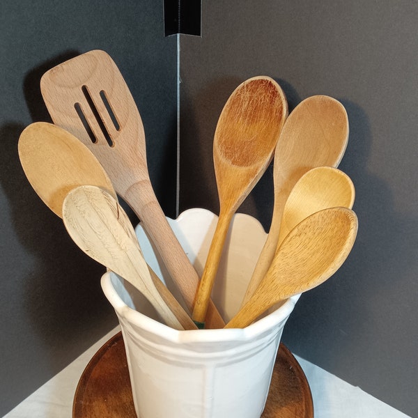 Vintage/Used Wooden Spoon Collection