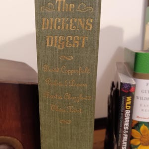 The Dickens Digest Hardcover book 1943