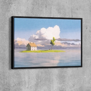 Spirited Away Poster Print, Studio Ghibli Canvas Wall Art, Japanese Anime Art, Anime Fan Gift, Studio Ghibli Poster, Anime Poster