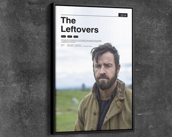 The Leftovers Canvas , The Leftovers Tv Show Poster , Modern Tv Series Poster , The Leftovers Gift , The Leftovers Wall Art, Wall Decor
