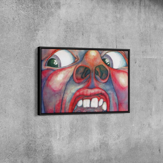 King Crimson Canvas , the Court of the Crimson King, Album Cover