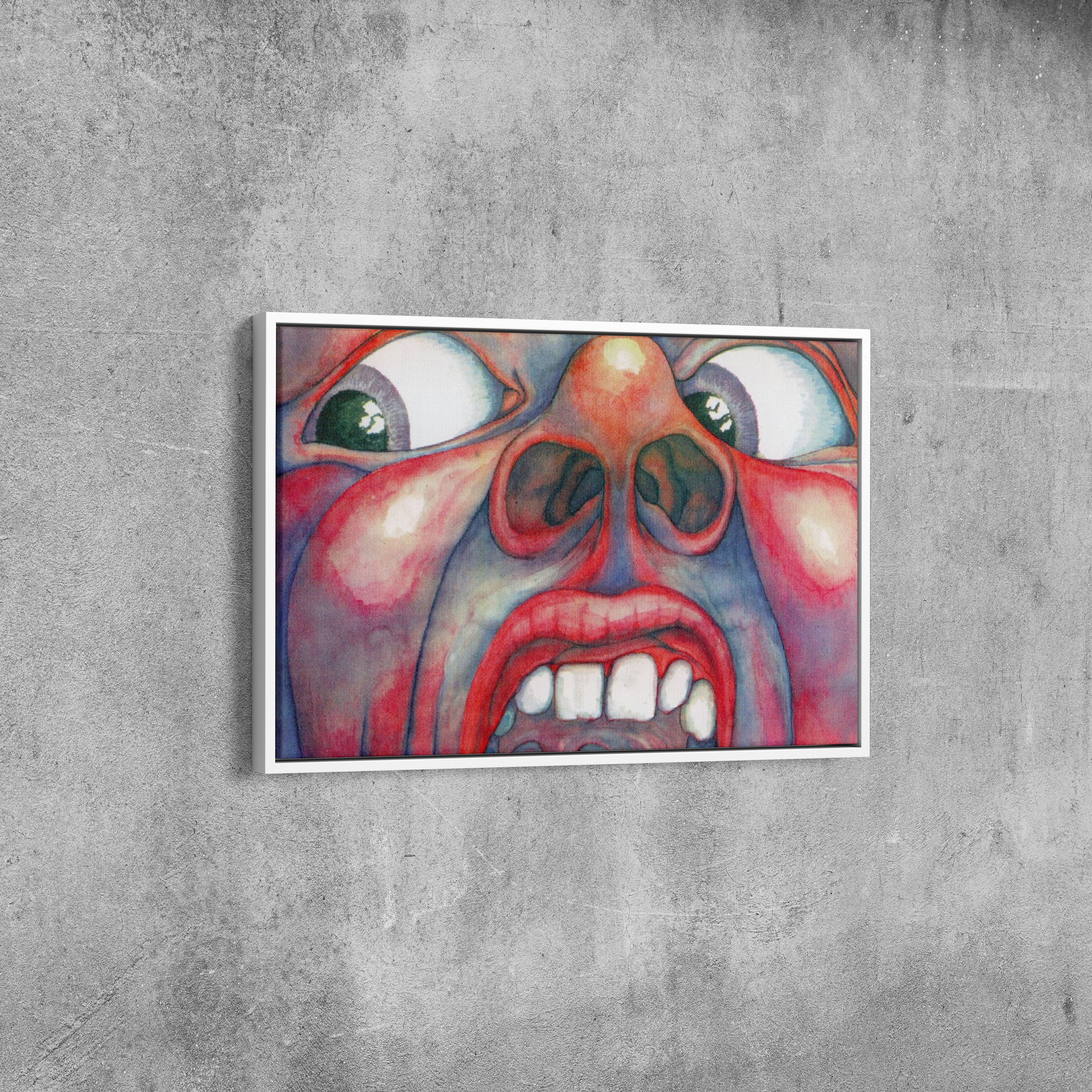 King Crimson Canvas , the Court of the Crimson King, Album Cover