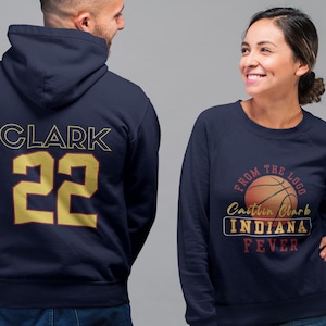 Catilin Clark Indiana Fever Sweatshirt/Hoodie - Unterstützen Sie Ihren Lieblingsspieler WNBA
