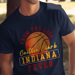 MEN's SIZE Caitlin Clark Indiana Fever Tshirt - Support Your Favorite WNBA Player