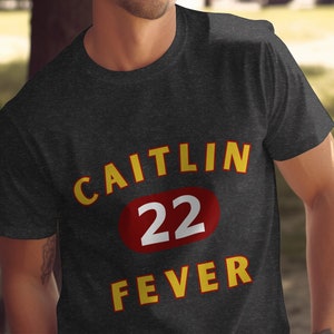 MENs SIZE Caitlin Clark Indiana Fever Tshirt - Support Your Favorite WNBA Player