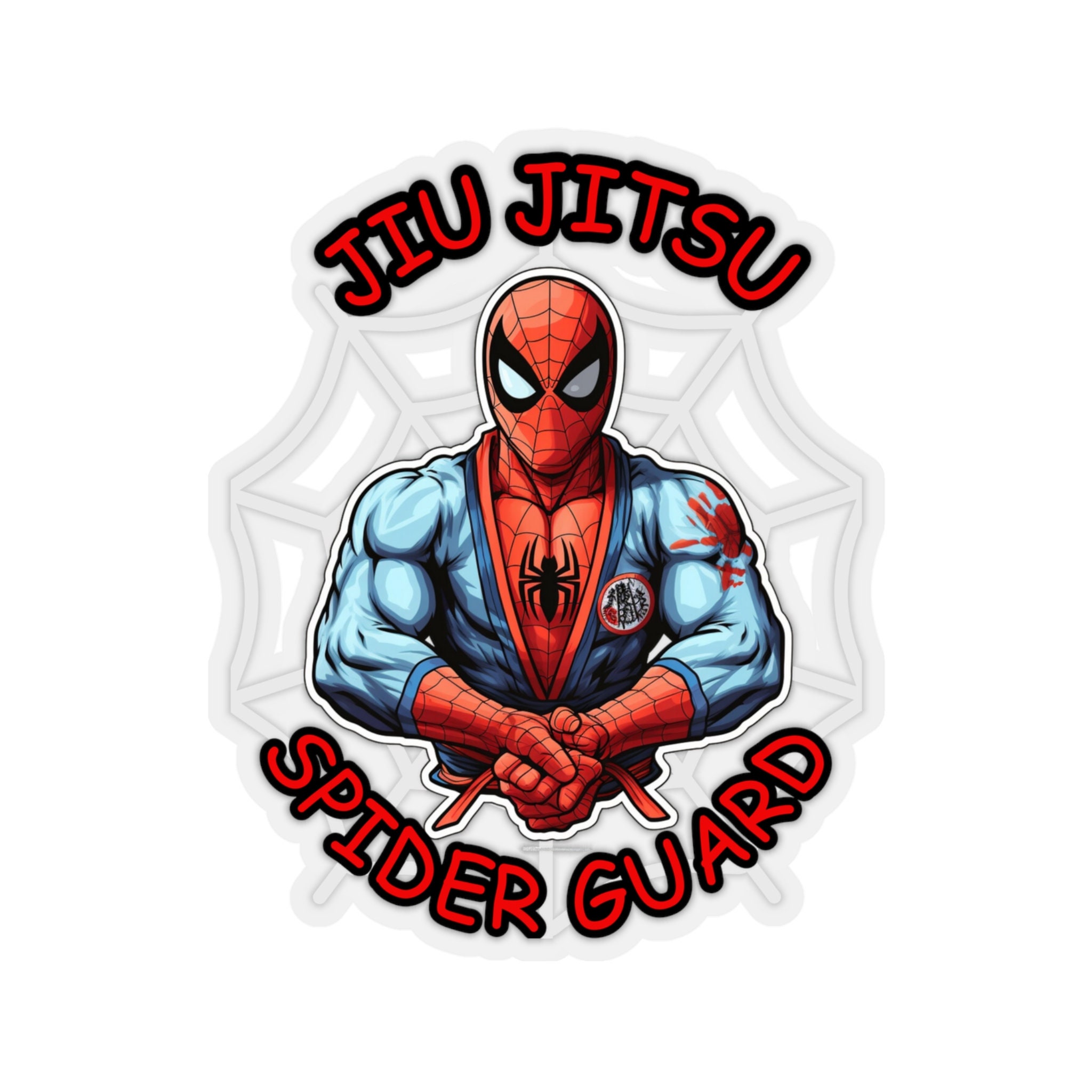 Spider Man Jiu Jitsu MMA Boxing Kickbxong Muay Thai Video Game Kisscut Stickers Etsy