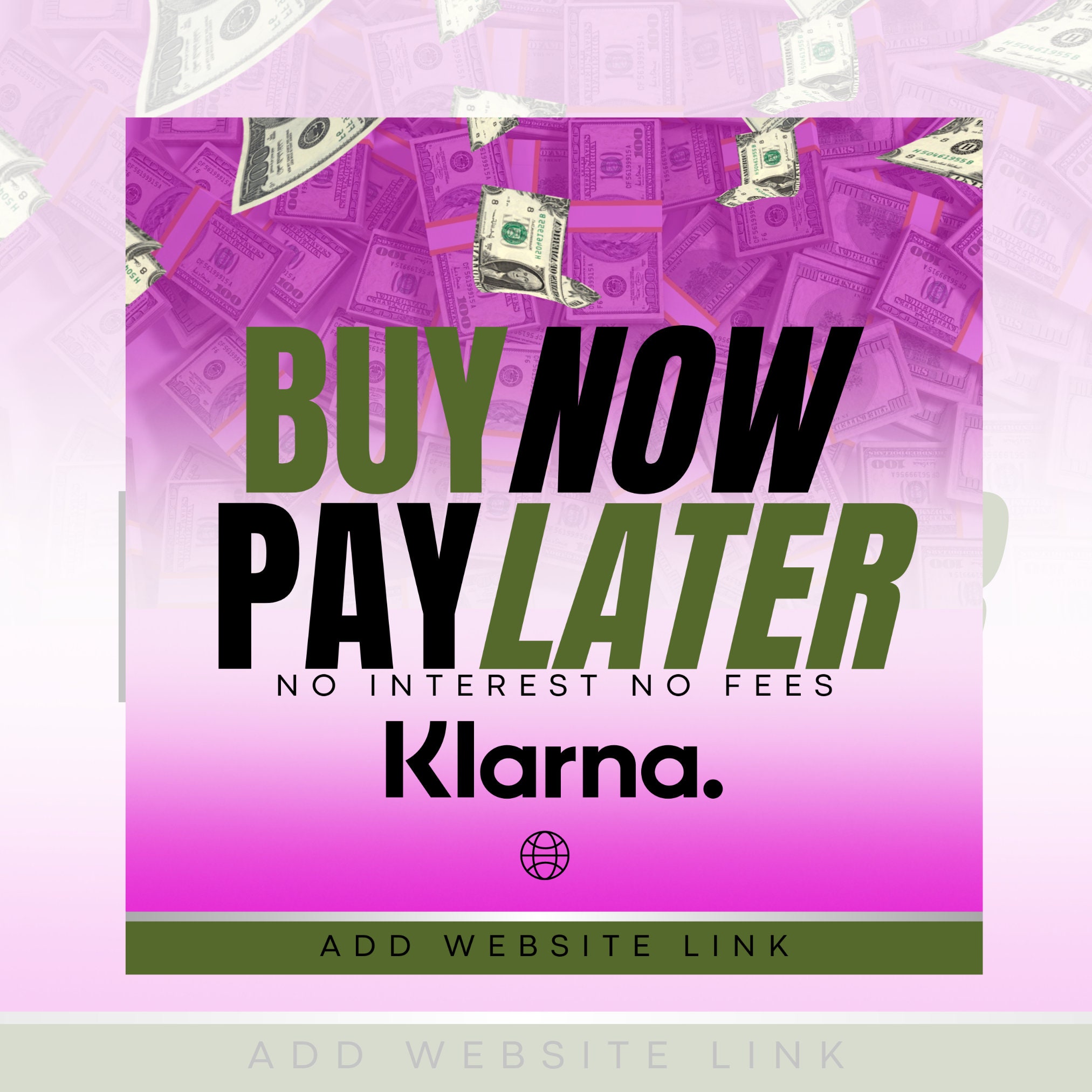 By Now Pay Later Diy Canva Flyer Canva Templates Diy Premade Template