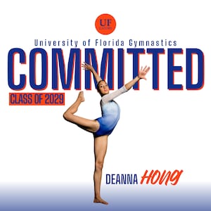 Sports Committed DIY Template | Commitment Social Media Flyer | Signing Day Template | High School Sports Commitment Instagram Flyer