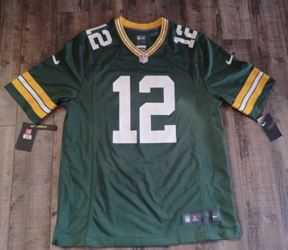 Aaron Rodgers Nike Gameday Jersey Sz L Loose Fit NWT 