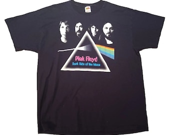 Vintage 90er Pink Floyd T-Shirt Dark Side Of The Moon Herren XXL